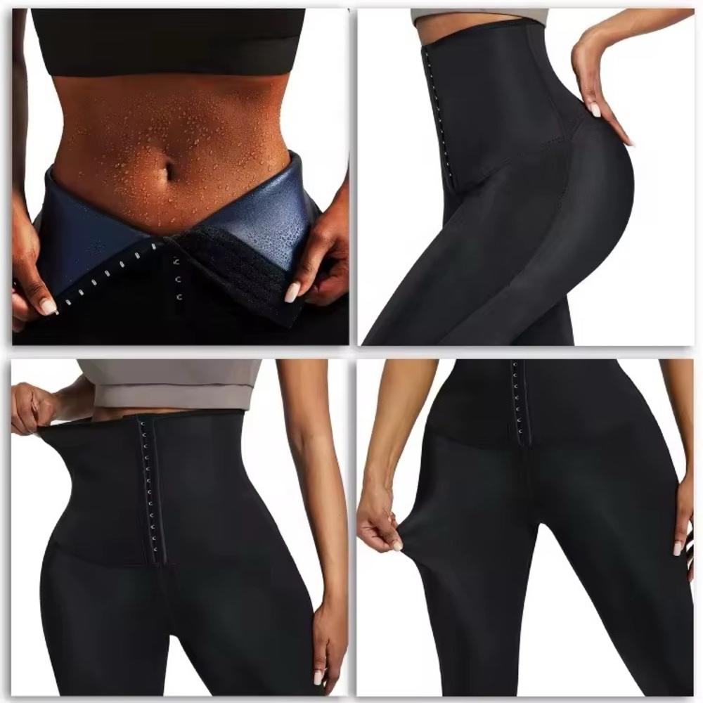 Black High-Waisted Shapewear Leggings